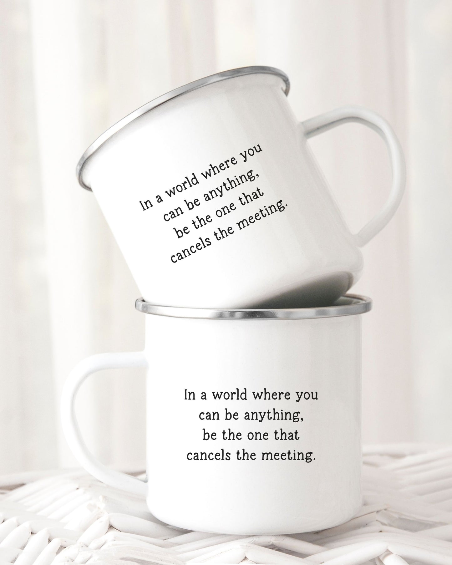 Cancel the Meeting Mug – Sarcastic Office Quote Coffee Cup