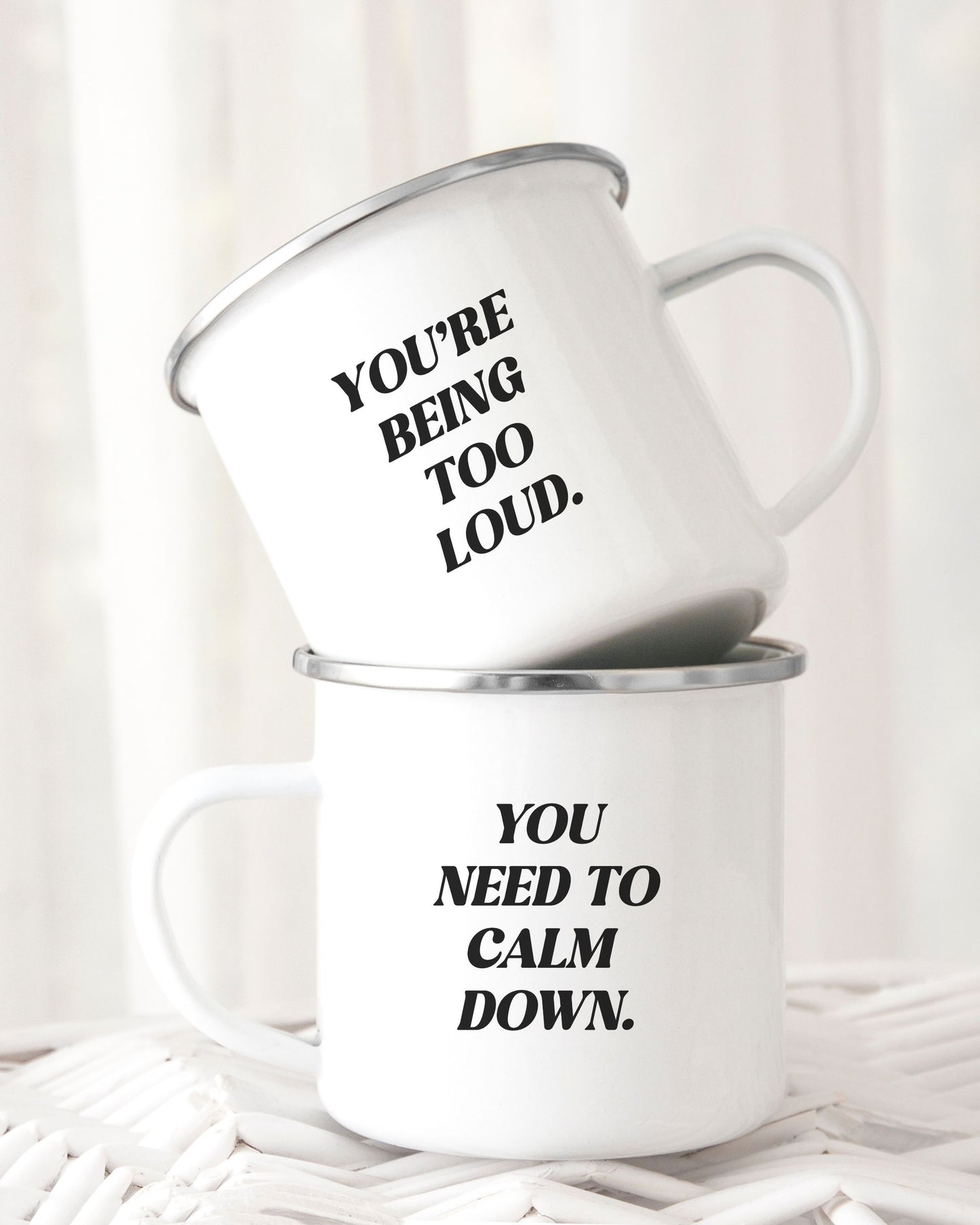 You Need to Calm Down Mug – Office Sarcasm & Mom Life Coffee Cup