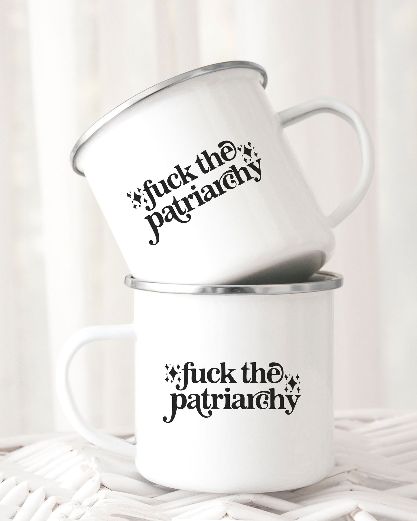 Fuck the Patriarchy Mug – Bold Feminist Political Coffee Cup