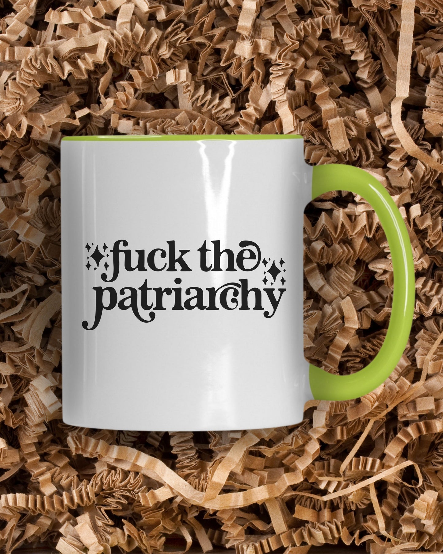 Fuck the Patriarchy Mug – Bold Feminist Political Coffee Cup