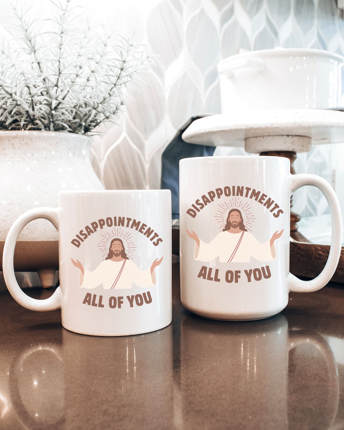 Disappointments All of You Mug – Sarcastic Jesus Dark Humor Coffee Cup