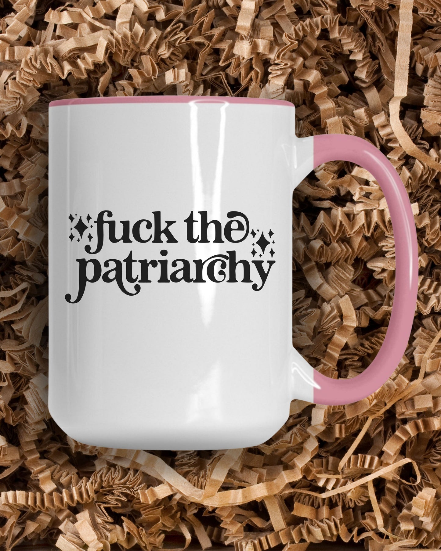 Fuck the Patriarchy Mug – Bold Feminist Political Coffee Cup