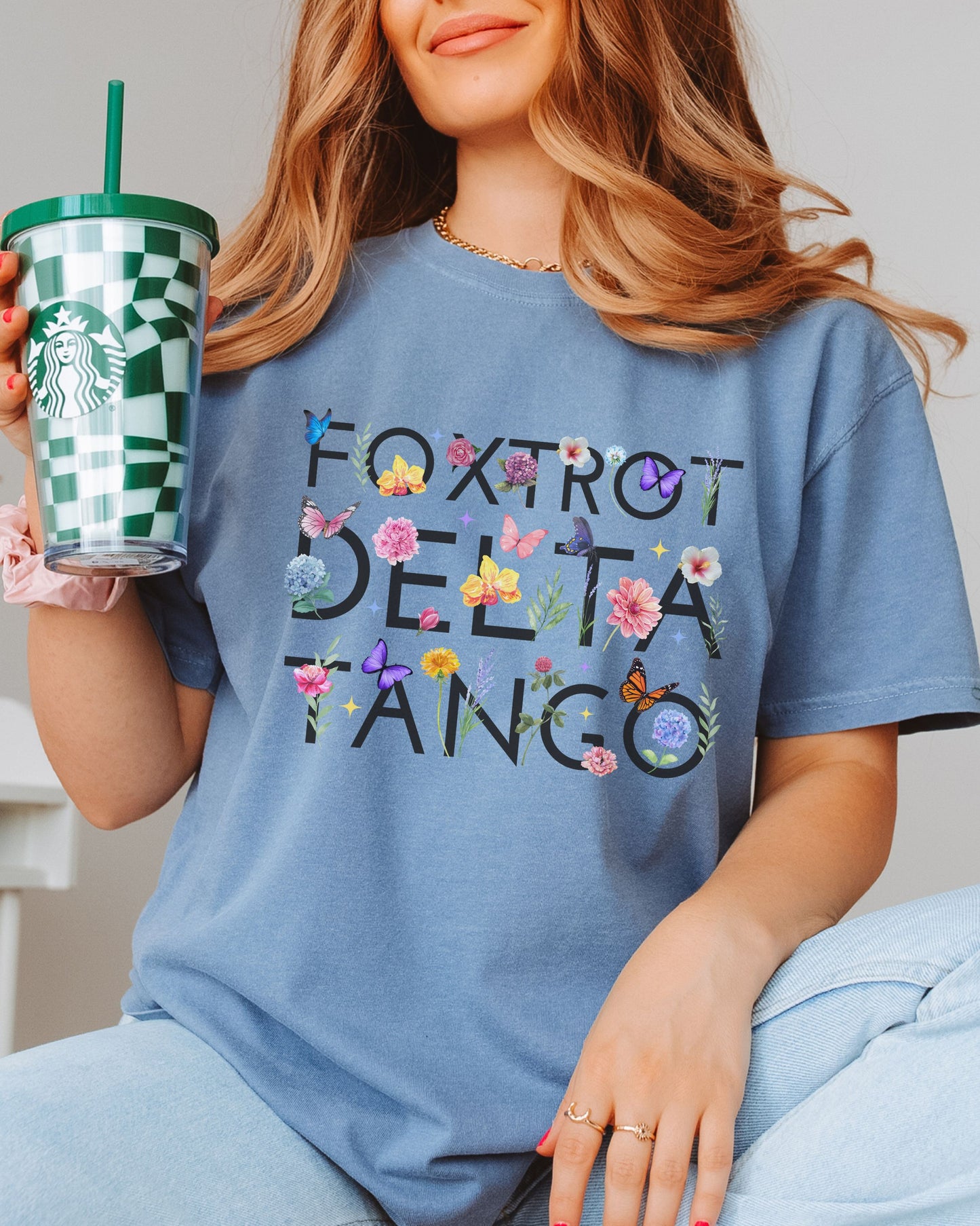 Foxtrot Delta Tango T-Shirt – Graphic Comfort Colors Tee