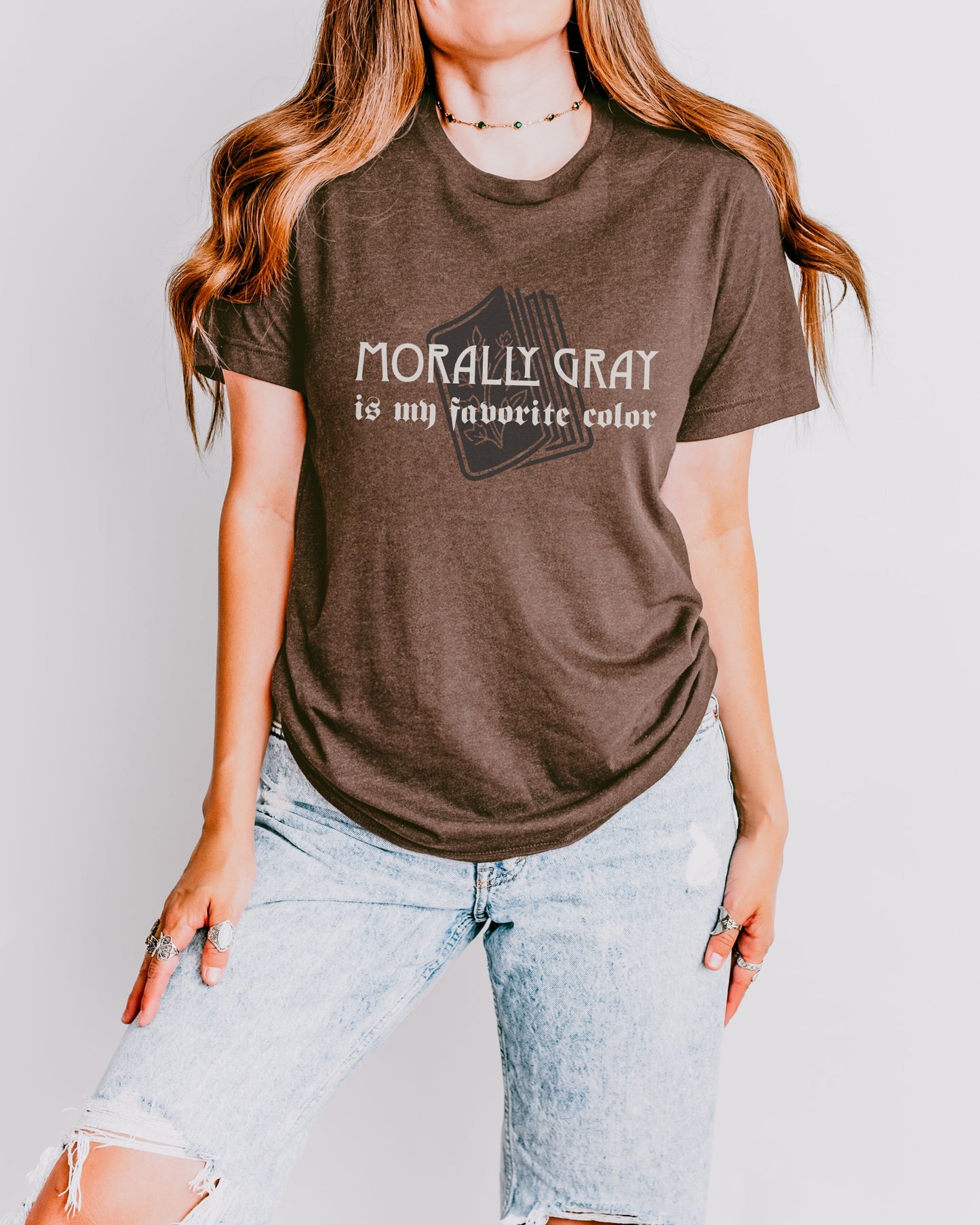 Morally Gray Is My Favorite Color T-Shirt – Bookish Dark Academia Tee