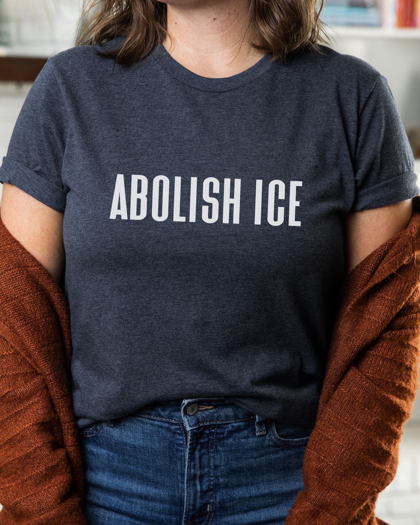 ABOLISH ICE T-Shirt – Bella + Canvas Protest Tee | Political Graphic Shirt