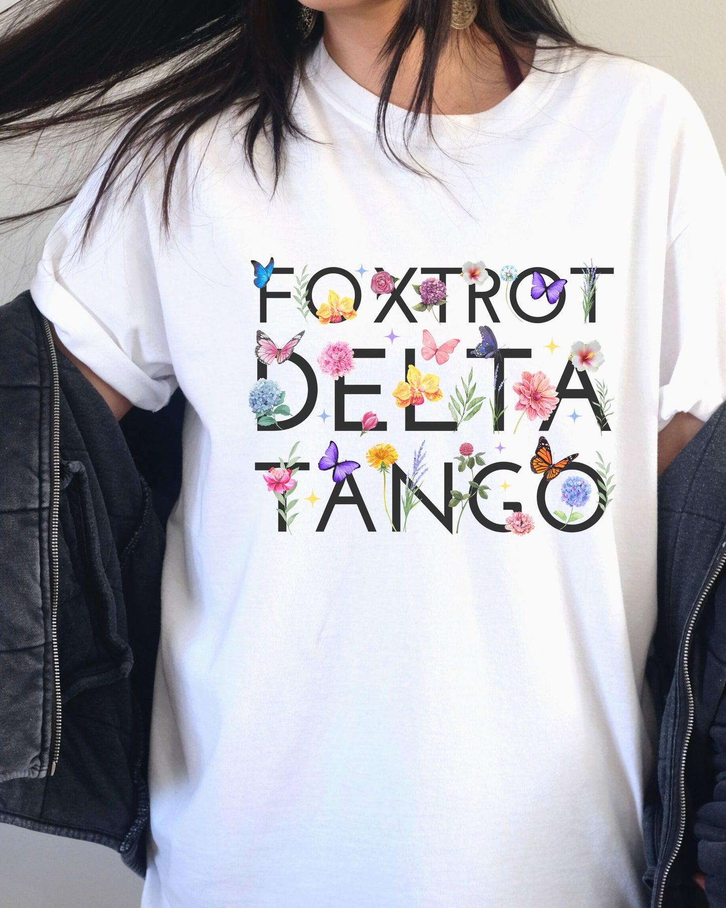 Foxtrot Delta Tango T-Shirt – Graphic Comfort Colors Tee