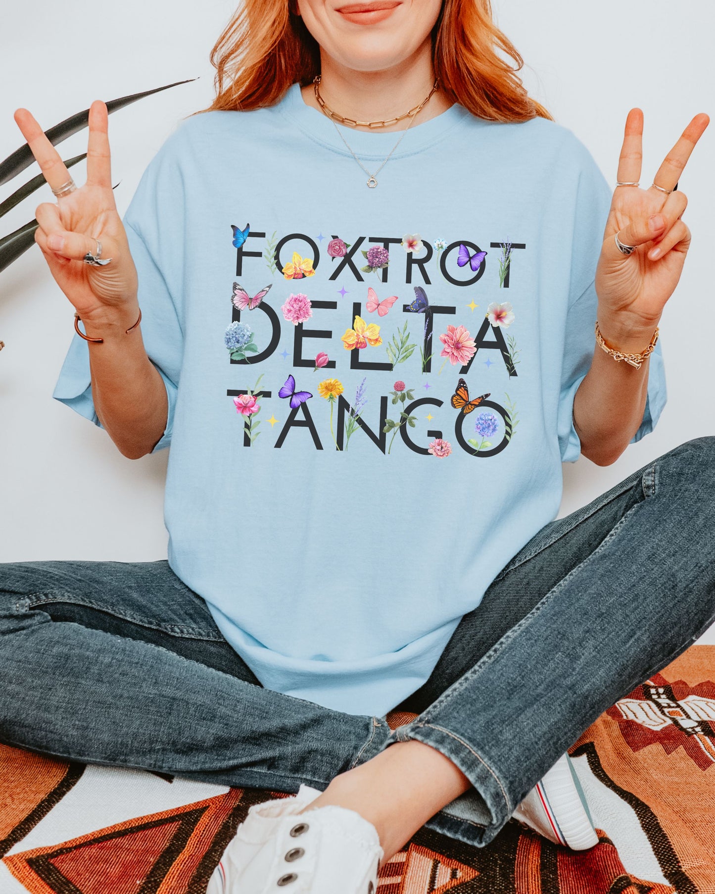 Foxtrot Delta Tango T-Shirt – Graphic Comfort Colors Tee