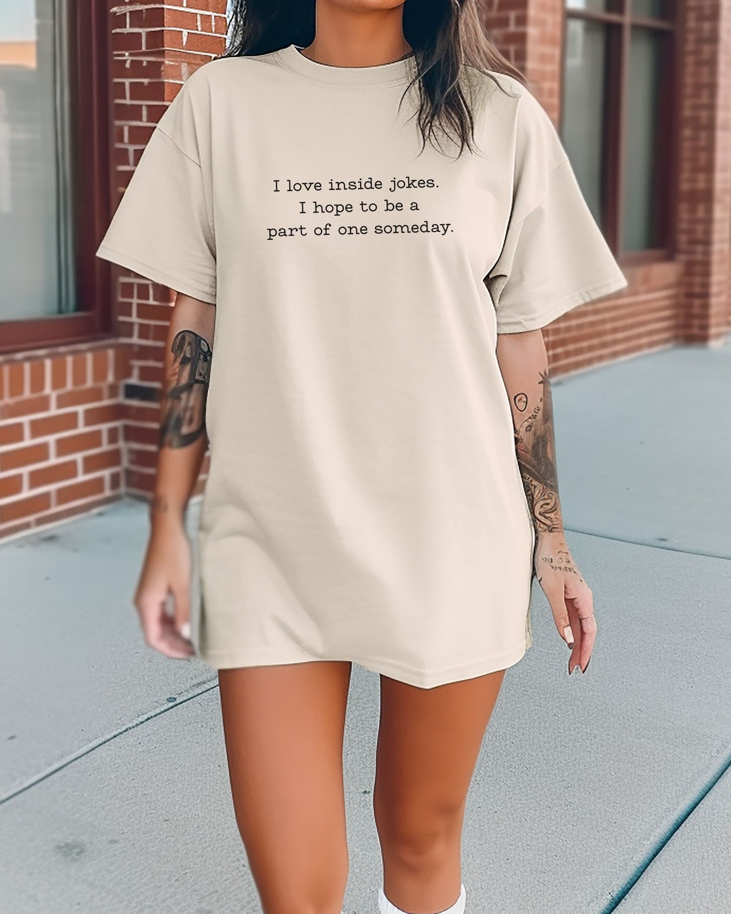 I Love Inside Jokes T-Shirt – Comfort Colors Office Humor Graphic Tee