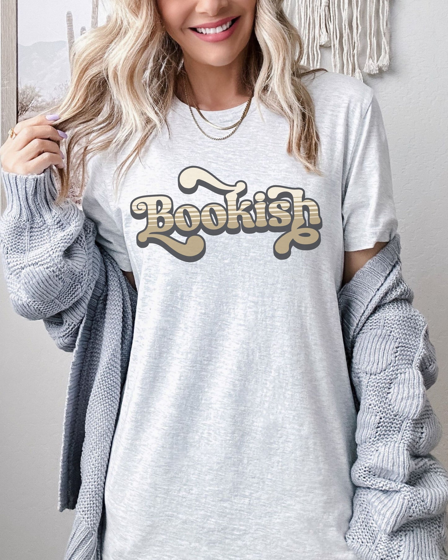 Bookish Graphic Tee — Retro Book Lover T‑Shirt