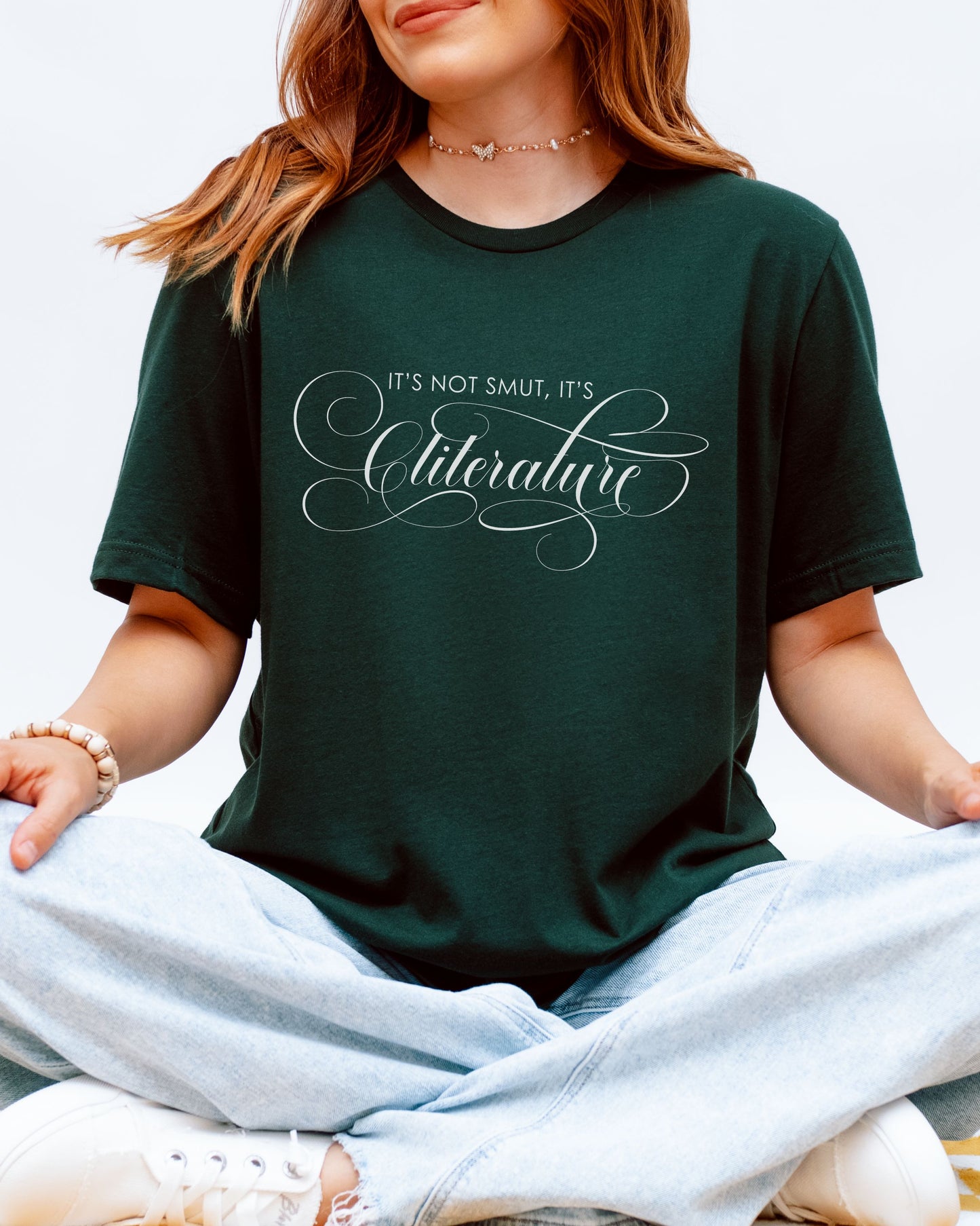 It’s Not Smut, It’s Cliterature T-Shirt – Bookish Graphic Tee