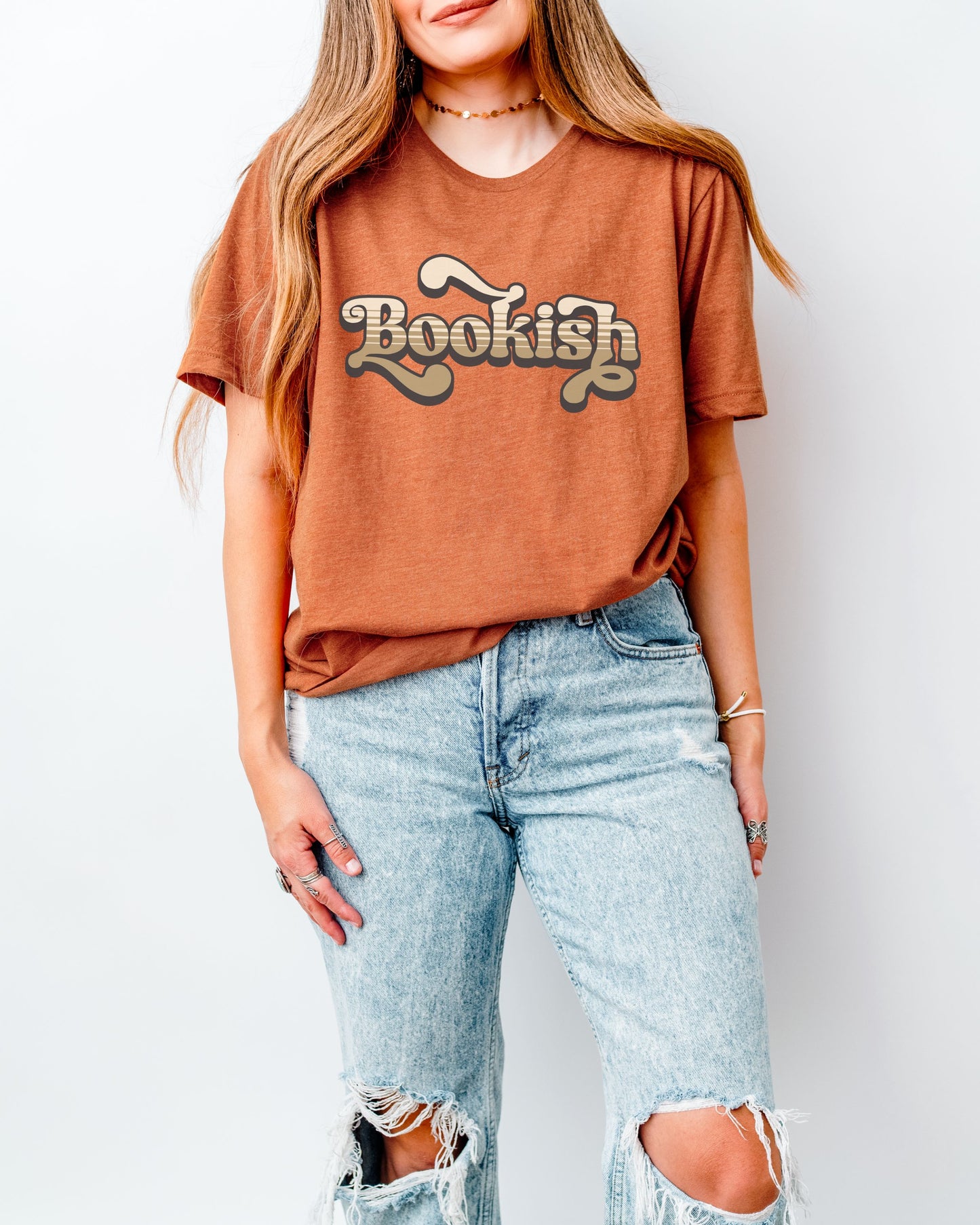 Bookish Graphic Tee — Retro Book Lover T‑Shirt