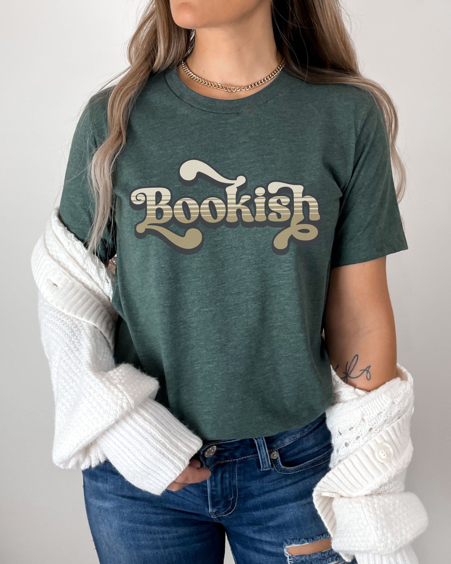 Bookish Graphic Tee — Retro Book Lover T‑Shirt