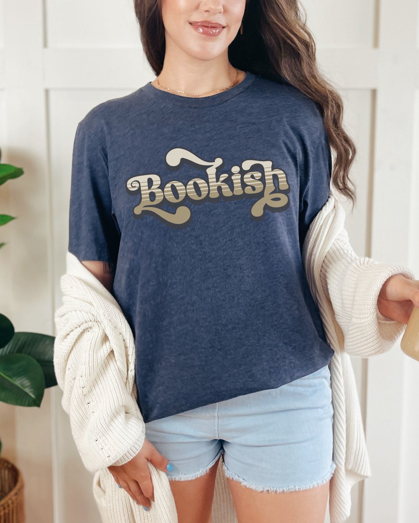 Bookish Graphic Tee — Retro Book Lover T‑Shirt