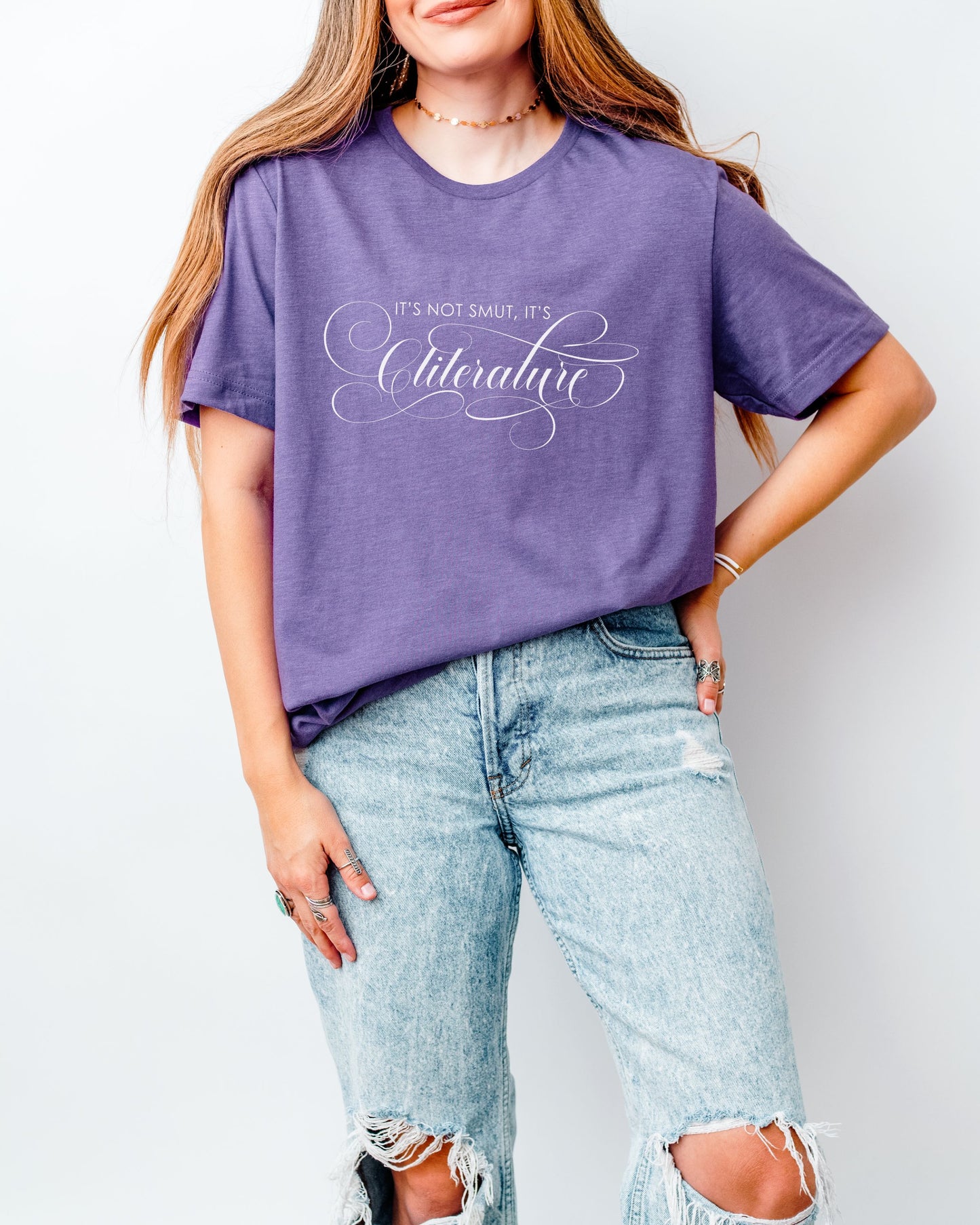 It’s Not Smut, It’s Cliterature T-Shirt – Bookish Graphic Tee