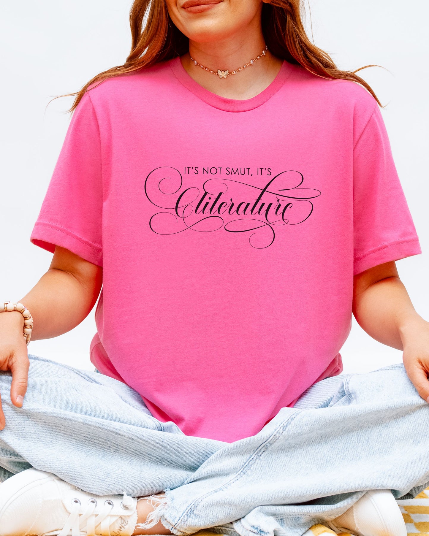 It’s Not Smut, It’s Cliterature T-Shirt – Bookish Graphic Tee