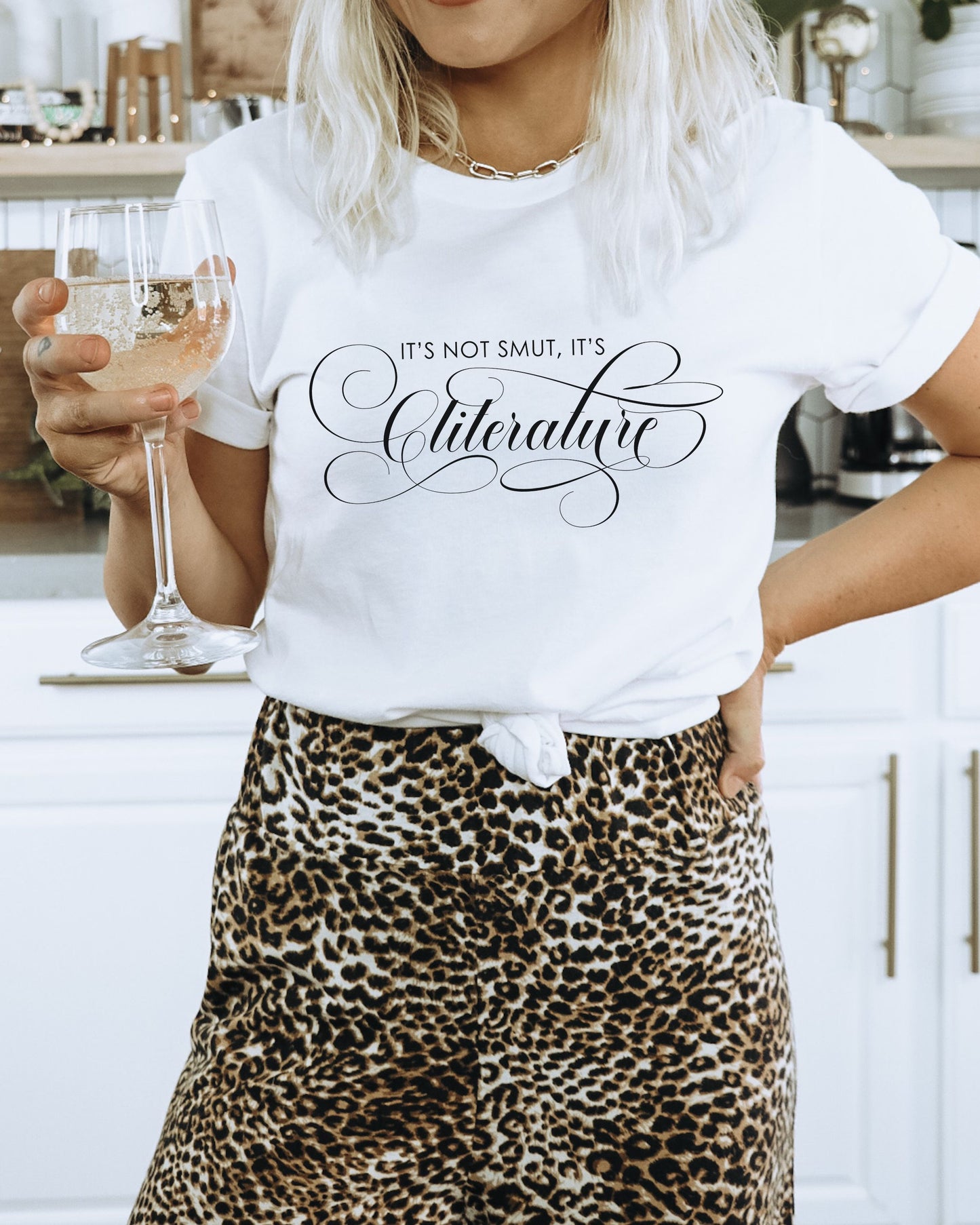 It’s Not Smut, It’s Cliterature T-Shirt – Bookish Graphic Tee
